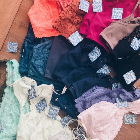 Free People Other - NWT 2 PC. Free People Bralette Mystery Bundle
